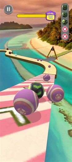 going Balls Master 3D gameplay high level achieve