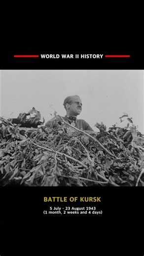Battle of Kursk, a major World War II Eastern Front battle between Nazi Germany and the Soviet Union