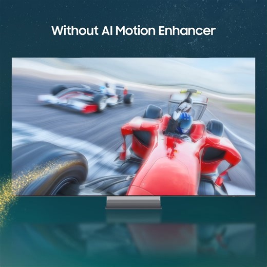 23K views · 51 reactions | Fuel your need for speed with the AI Motion Enhancer!  Every dash and drift never looked smoother on screen! Experience a world of content upscaled in 8K with your #SamsungAITV Purchase select Samsung TVs and get premium freebies and a Disney+ Annual Premium Plan* on us. *Subscription required #SamsungPH #ClearlythatsSamsungAITV #SamsungAITV | Samsung | Facebook