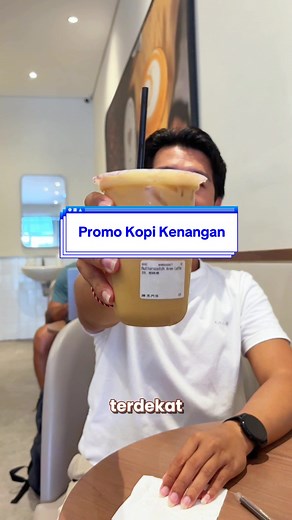 Promo Kopi Kenangan di Tiktok Beli 2 gelas Butterscotch aren latte turun harga dari 40ribuan jadi 30 robuan aja. Klaim promo voucher di tag lokasi, lalu bayar dan tukerkan di outlet Kopi Kenangan terdekat. Semoga kamu kebagian. #pestamakangajian #promokopikenangan #promomakangajian #realwayxkopikenangan #kopikenangan @realwaymediaindonesia
