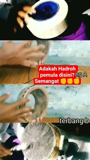 pukulan hadroh ini biasanya pada awal acara