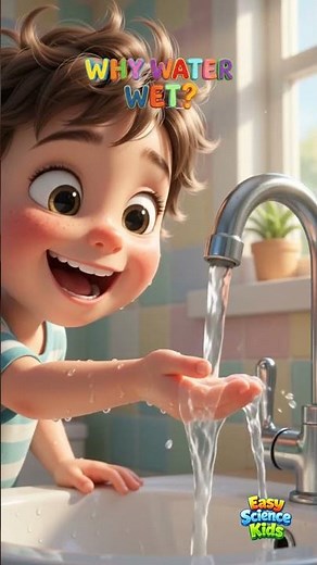 Why Is Water Wet? Easy Science Explained for Kids | Fun Learning Adventure
