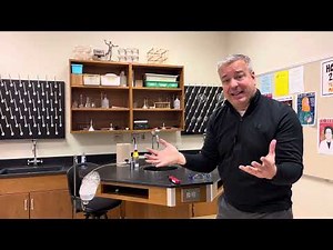 Combustion of methane gas demonstration