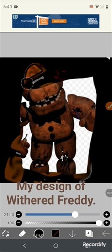 How I draw FNAF characters? whos next? #fnafedit #fnaf #witheredfreddyfazbear