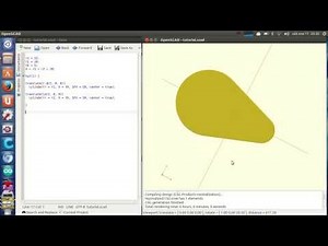 Tutorial openscad 2: Tirando tangentes con hull (7/28)