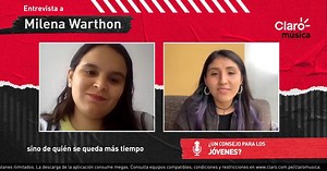 ¡De Perú para el mundo! 🤩 Conversamos con la artista peruana revelación Milena Warthon, no te pierdas la ENTREVISTA COMPLETA en nuestro IGTV 👉🏼 bit.ly/cm08fbmilena. 🎧. Regístrate a nuestra APP y disfruta toda tu música GRATIS sin consumir tus megas 📣. | Claro música