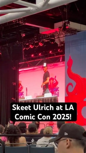 Skeet Ulrich at LA Comic Con 2025!