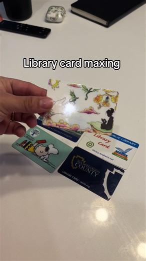 Added Las Vegas library card to my stash and my Libby account 😛#libby #library #librarycard #literacycrisis #lasvegas