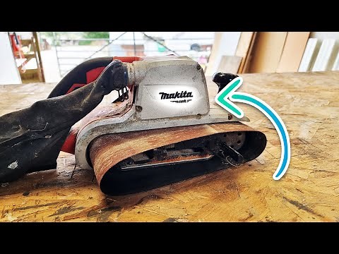 How To Change The Belt On A Makita Belt Sander