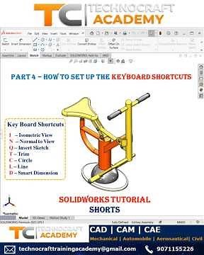 Part 4 Tips and Tricks Keyboard Shortcuts #solidworks