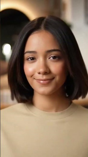 💥 Coupe Courte + Brushing Stylé : Look Frais en 15s !