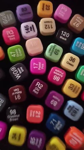 reviewing touch alcohol markers #alcohol markers #review #asmr