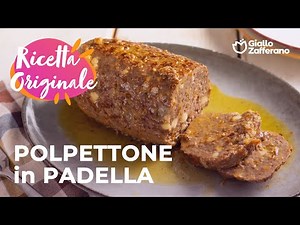 POLPETTONE in PADELLA - FACILE e SUPER GOLOSO!❤️🥰🍴