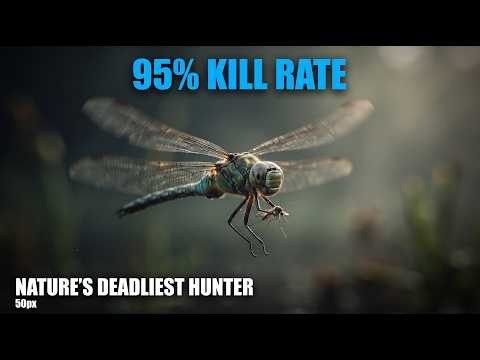 30,000 Lenses, Zero Misses: Inside the Dragonfly's Deadly Vision | Real Nature Documentary | AI 4K