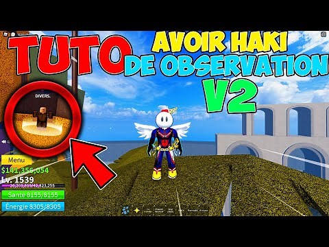 TUTO: HOW TO HAVE OBSERVATION HAKI IN V2 ON BLOX FRUITS