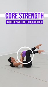 Using just one Godfrey Method block, you can enhance your core strength and stability. Place the block against your knees, engage your core, and feel the burn! 🔥 Want more exercises like this? Download the On Demand - Godfrey Method app now and train anytime, anywhere! 📲💥 Grab your Godfrey Method block and start transforming your core strength today! #thegodfreymethod #ondemand #corestrength #dancetraining #techniquetraining #worldwidedance #dancers #fitness | The Godfrey Method