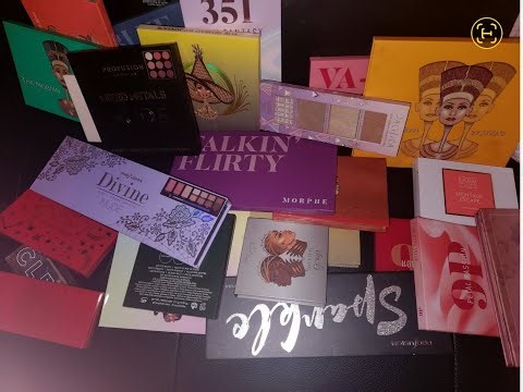 Declutter Makeup Palettes