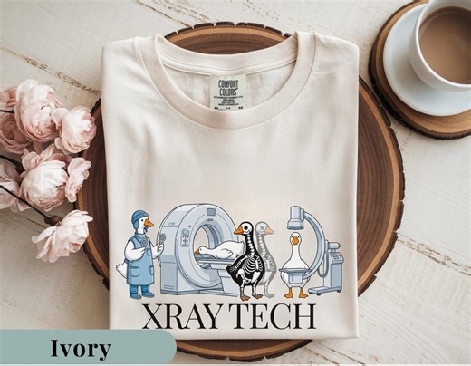 Funny X Ray Tech Shirt With Ducks, Radiology Humor Medical Imaging Tee - Etsy