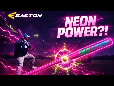 Easton Tantrum NEON PINK USSSA Bat 💖 This Thing Is NASTY