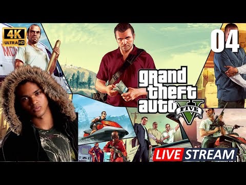 🔴Live | GTA 5 | Blind playtrough | Gameplay Walkthrough FULL GAME [4K 60FPS] Part 04