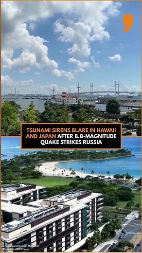 Tsunami Sirens in Hawaii After Russia Quake | Japan Suspends Trains | News9