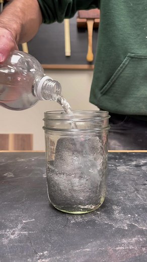 Staining with white vinegar and steel wool!?! #wood #woodworking #diy ...