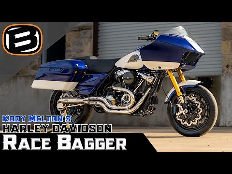 Race Bagger! Kody Melton and his Harley Davidson Race Bagger