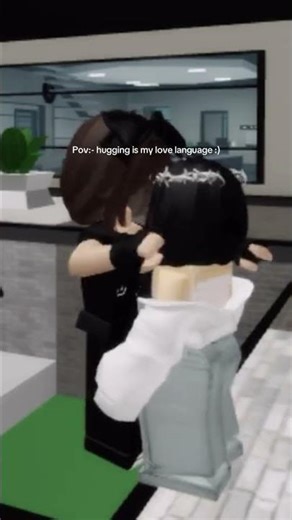 hugging is my love language😊 #roblox_gaming