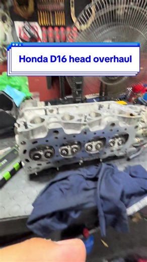 Honda D16 Head Overhaul: Freshly Rebuilt and Ready