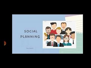 Basic model of community organization