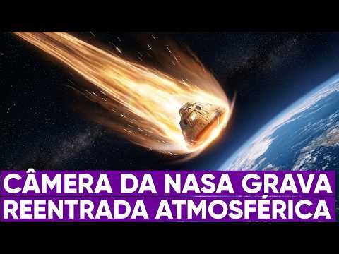Câmera grava reentrada completa na atmosfera