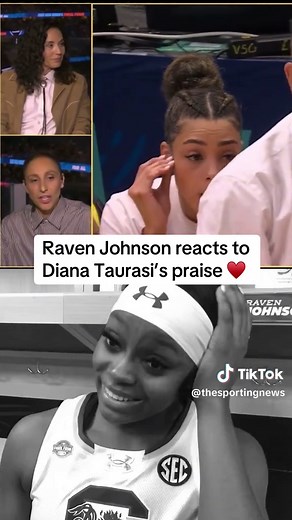 Diana Taurasi said “Raven Johnson will have a home in the WNBA.” The South Carolina star was appreciative of the comments from the basketball legend. #wnba #southcarolina #womensbasketball #marchmadness 🎥: ESPN, 1075TheGame