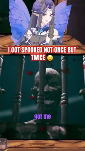 Double jump scare. #vtuber #twitchstreamer #incantation #horror #gaming #jumpscare