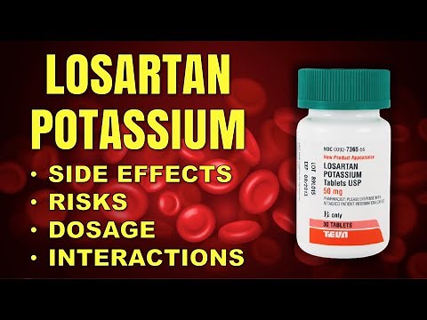 LOSARTAN POTASSIUM FACTS: Side Effects | Risks | Dosage | Interactions | Lower High Blood Pressure