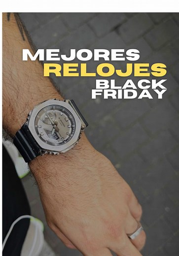 Mejores relojes por menos de 200€ en Black Friday