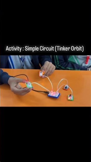 🔌 Tinker Orbit Kit se Simple Circuit Making Activity | Learn by Doing ⚡