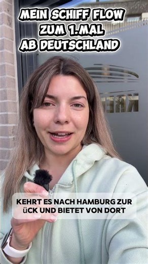 Mein Schiff Flow departs from Germany for the first time