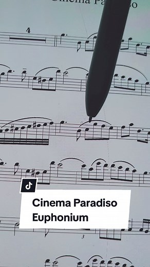 Ennio Morricone Cinema Paradiso Euphonium Performance