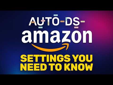 AutoDS Settings You NEED To Change For Amazon Dropshipping (Automation & Pricing)
