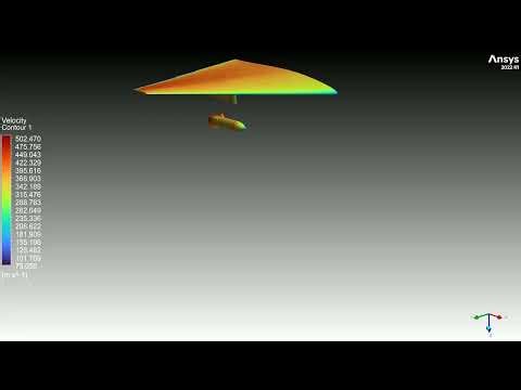 CFD simulation of store separation I Ansys Fluent