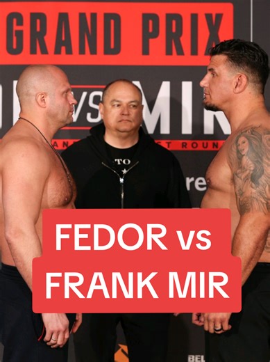 FEDOR EMELIANENKO vs FRANK MIR #MMA #FYP #fedor #fedoremelianenko
