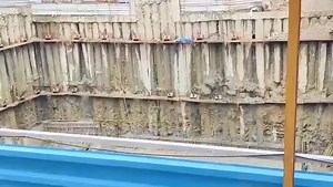 🚨 Site Collapse Caught on Camera – A Wake-Up Call for the Industry 🚨 🎥 [Real video attached] In this shocking incident, multiple shore piles and surrounding soil collapse during the basement #excavation for a high-rise building project. Within seconds, what was once stable ground turns into a sinking nightmare. 😱 💡 This isn't just a #construction failure — it's a communication failure. And a systemic gap in design coordination, risk planning, and on-site monitoring. What might have gone wro