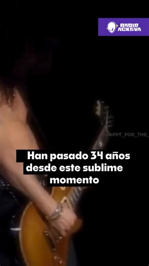 Momento inolvidable de Slash en el Tokyo Dome 1992