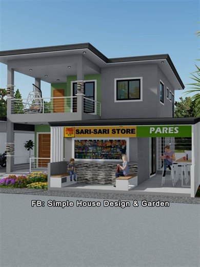 9.4M views · 97K reactions | 2 Storey House design for you❤️...