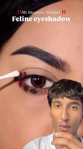 1.6M views · 16K reactions | One minute eyeshadow make up #diyprojects #diylike #viral #art #DIY #makeuphacks2025 | K Drama lover’s | Facebook