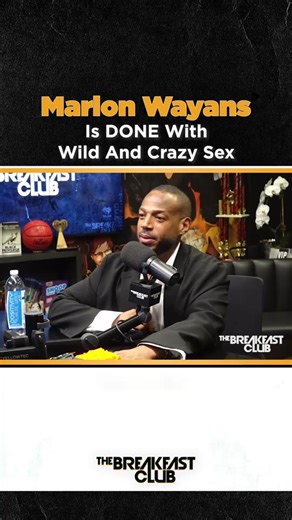 @marlonwayans makes it clear that he is not about having wild seggy sessions anymore!👀⤵️ @iheartradio Do you agree w/ #MarlonWayans? Check out the full interview on YouTube & his new @primevideo 4th stand up special ‘Marlon Wayan’s: Good Grief’ available now!