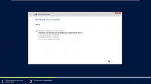 Windows Server 2016 Essentials Updated Feb 2018 德文版 安装