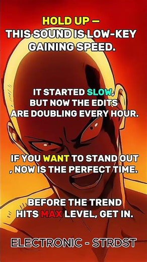 this song is a vibe #electronicmusic #onepunchman