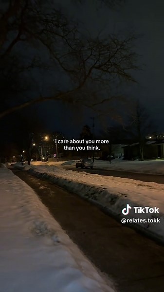 Understanding How Much I Care About You