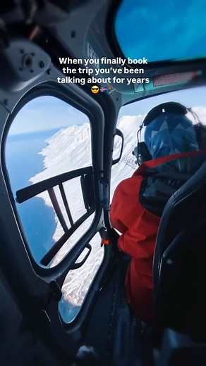 Heli-ski trip in Iceland- who’s in? 🇮🇸👇 Picture this: a helicopter waiting outside the lodge, your crew loading up, and within minutes you’re flying over the Tröllaskagi Peninsula, surrounded by wild Arctic peaks. From there, it’s nothing but summit-to-sea descents, untouched lines, and views so unreal you’ll need to pinch yourself. Our 2026 season runs March through early June, giving you two completely different but equally epic experiences - Arctic powder and northern lights early on, or l